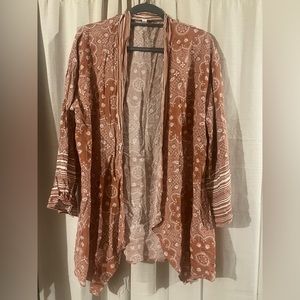 WOMEN PRINT KIMONO